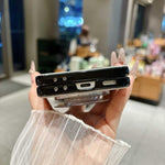 Custodia antiurto in ecopelle vegana con fibbia magnetica per Galaxy Z Flip6 / 7