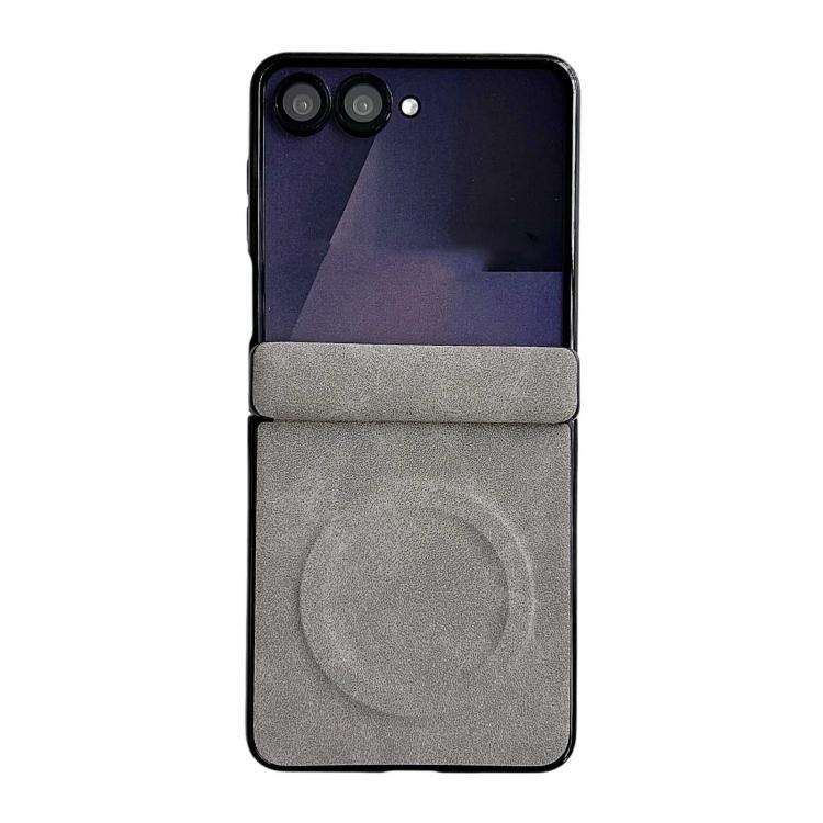 Custodia per telefono antiurto magnetica in ecopelle vegana Axis, For Galaxy Z Flip6 / 7 FE, For Galaxy Z Flip7 5G, For Galaxy Z Flip5