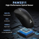 Mouse da gioco wireless SOLA SM822 Tri-Mode 24000 DPI