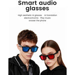 Occhiali intelligenti E05C con doppio microfono e cancellazione del rumore, supporto per musica e chiamate., With AI, Without AI