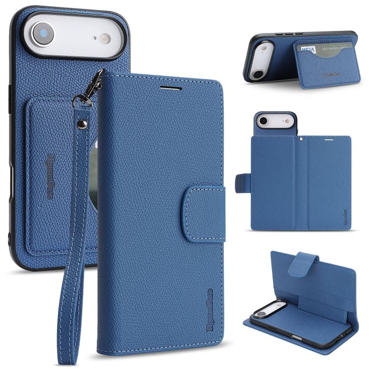 Custodia portafoglio magnetica in ecopelle per iPhone Air