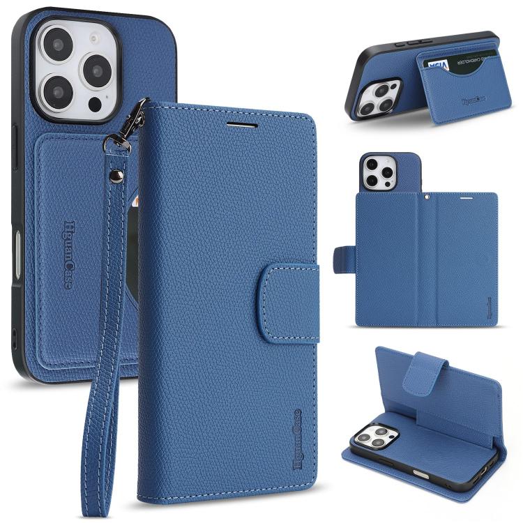 Custodia portafoglio magnetica in ecopelle per iPhone Air