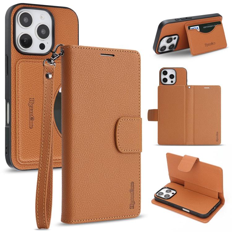 Custodia portafoglio magnetica in ecopelle per iPhone Air