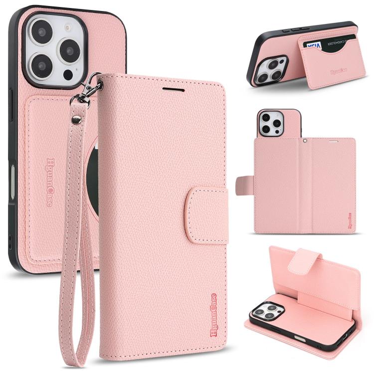 Custodia portafoglio magnetica in ecopelle per iPhone Air
