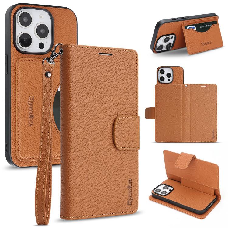 Custodia portafoglio magnetica in ecopelle per iPhone Air