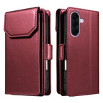 Portafoglio multi-carta in pelle con cinturino per Galaxy A27 5G