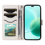 Custodia in pelle con griglia a rombi e tre scomparti per Galaxy A27 5G