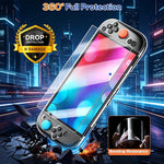Set custodia policarbonato e vetro temperato per Nintendo Switch
