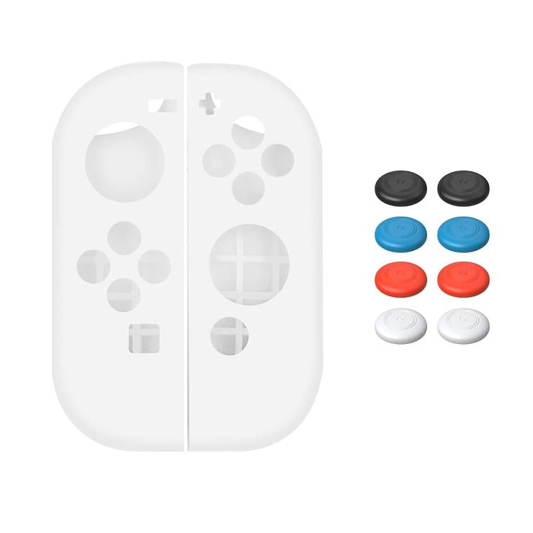 Custodia silicone con cappucci joystick per Nintendo Switch