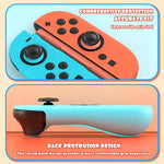 Custodia silicone con cappucci joystick per Nintendo Switch