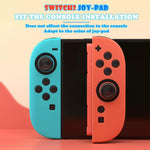 Custodia silicone con cappucci joystick per Nintendo Switch