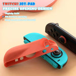 Custodia silicone con cappucci joystick per Nintendo Switch