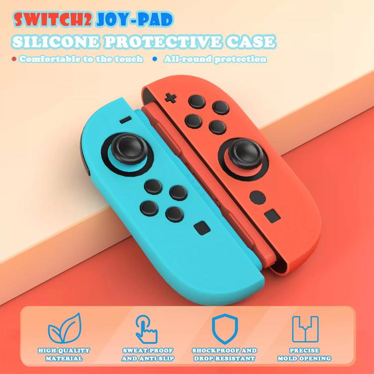 Custodia silicone con cappucci joystick per Nintendo Switch