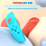 Custodia silicone con cappucci joystick per Nintendo Switch