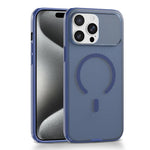 Custodia magnetica con texture a pois per iPhone 15 Pro Max