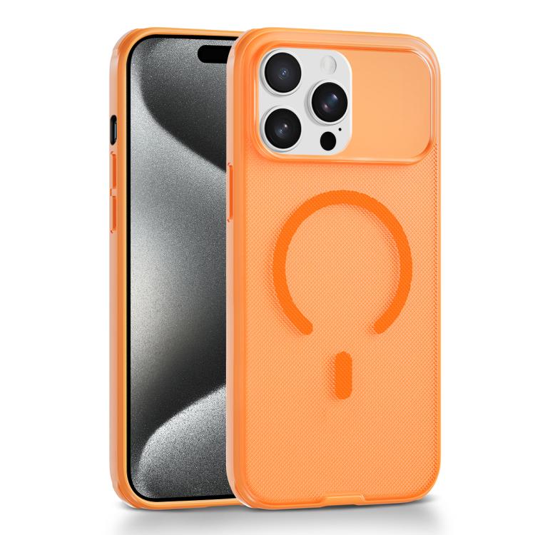 Custodia magnetica con texture a pois per iPhone 15 Pro Max