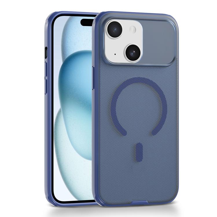 Custodia magnetica con texture a pois per iPhone 15 Pro Max