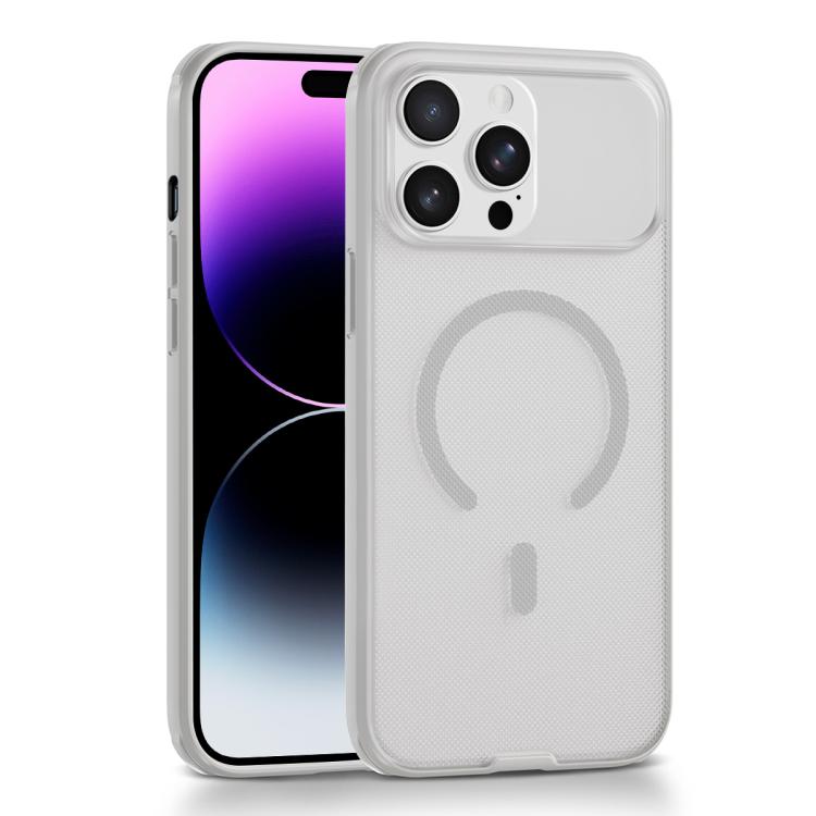 Custodia magnetica con texture a pois per iPhone 15 Pro Max
