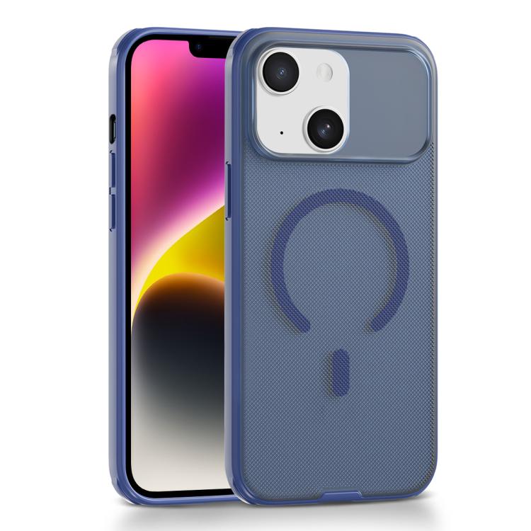 Custodia magnetica con texture a pois per iPhone 15 Pro Max