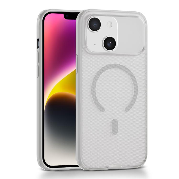 Custodia magnetica con texture a pois per iPhone 15 Pro Max