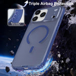Custodia magnetica per iPhone 13 Pro Max in TPU e PC