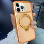 Custodia magnetica con supporto girevole per iPhone 13 Pro Max