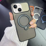 Custodia magnetica con supporto girevole per iPhone 13 Pro Max