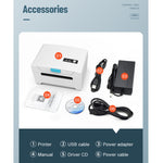 Stampante termica etichette 76x130 USB Bluetooth