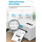 Stampante termica etichette 76x130 USB Bluetooth