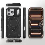 Custodia magnetica con supporto girevole per iPhone 17 Pro Max