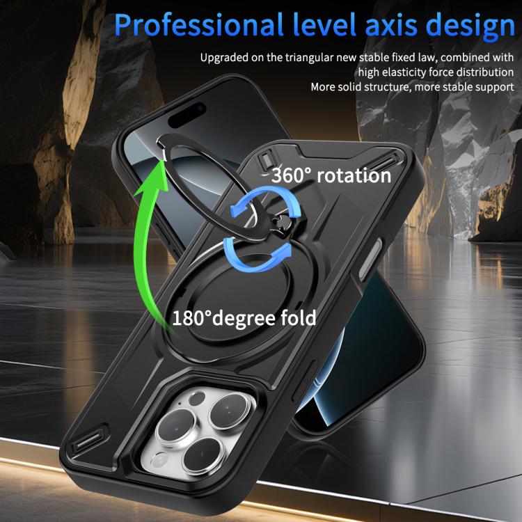 Custodia magnetica con supporto girevole per iPhone 17 Pro Max