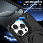 Custodia magnetica con supporto girevole per iPhone 17 Pro Max