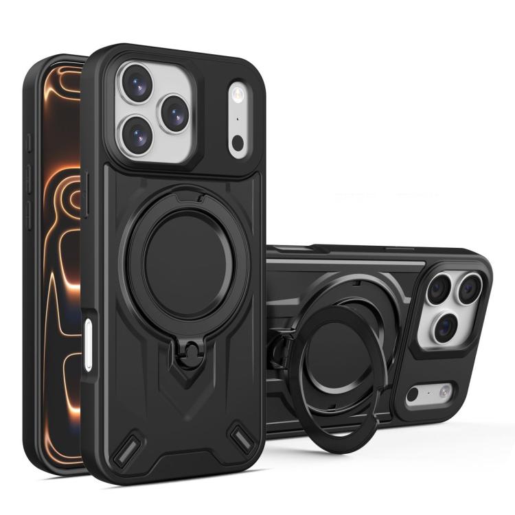 Custodia magnetica con supporto girevole per iPhone 17 Pro Max