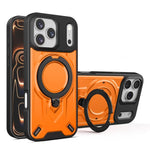 Custodia magnetica con supporto girevole per iPhone 17 Pro Max