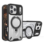 Custodia magnetica con supporto girevole per iPhone 17 Pro Max