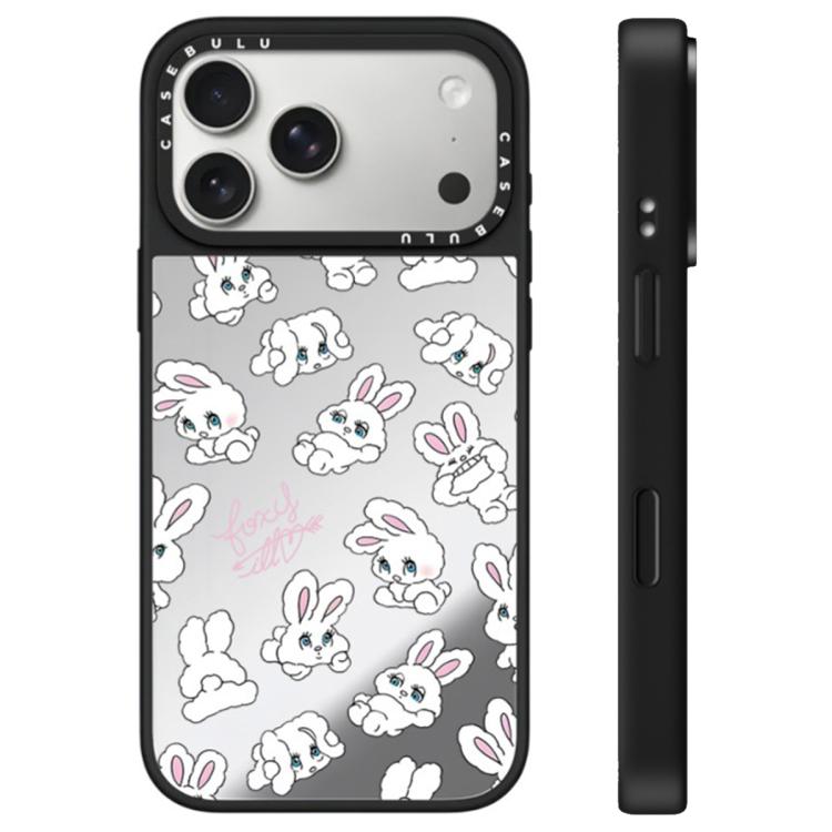 Custodia specchio con pulsante per iPhone 17 Pro Max