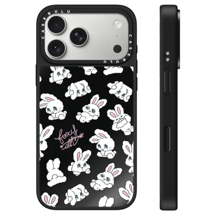 Custodia specchio con pulsante per iPhone 17 Pro Max