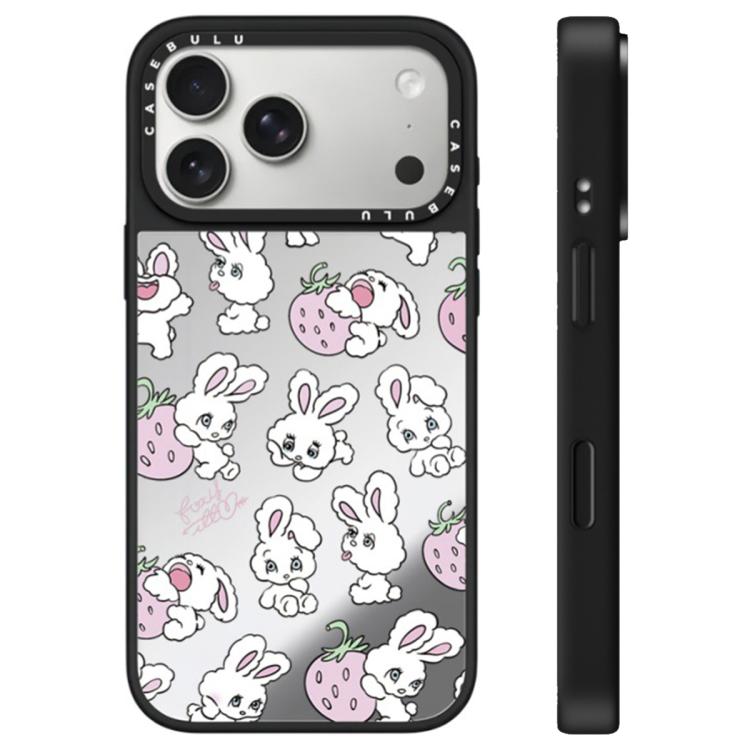 Custodia specchio con pulsante per iPhone 17 Pro Max