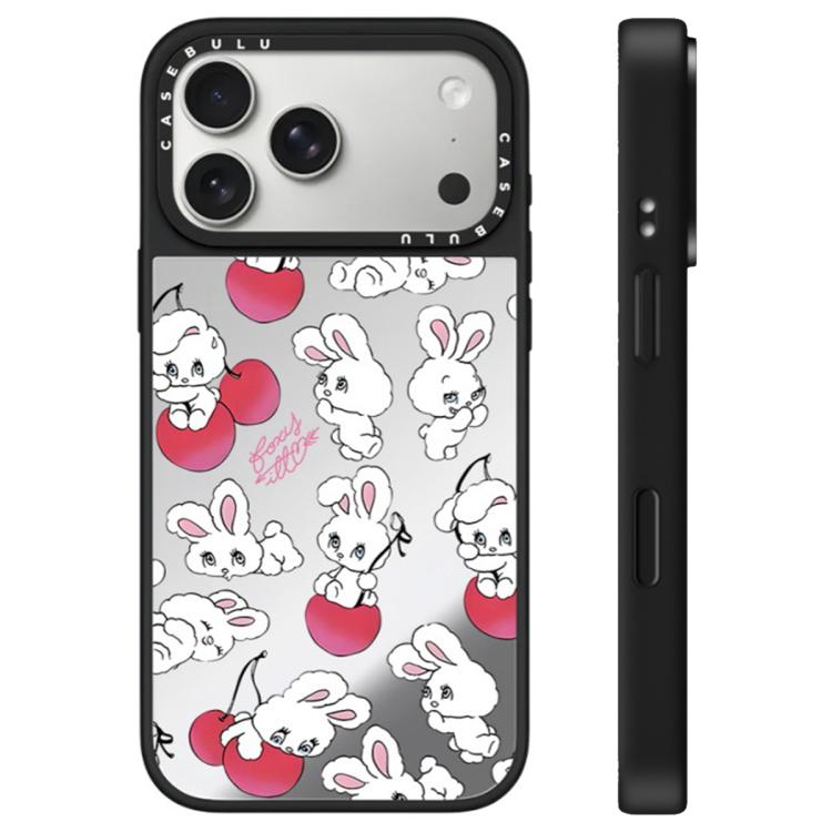 Custodia specchio con pulsante per iPhone 17 Pro Max