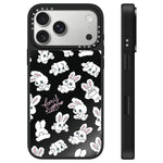 Custodia specchio con pulsante per iPhone 17 Pro Max