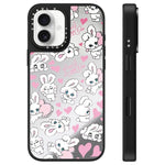 Custodia specchio con pulsante per iPhone 17 Pro Max