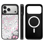 Custodia magnetica con specchio e pulsante iPhone 17 Pro Max