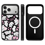 Custodia magnetica con specchio e pulsante iPhone 17 Pro Max