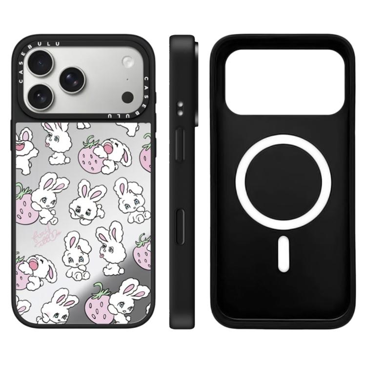 Custodia magnetica con specchio e pulsante iPhone 17 Pro Max
