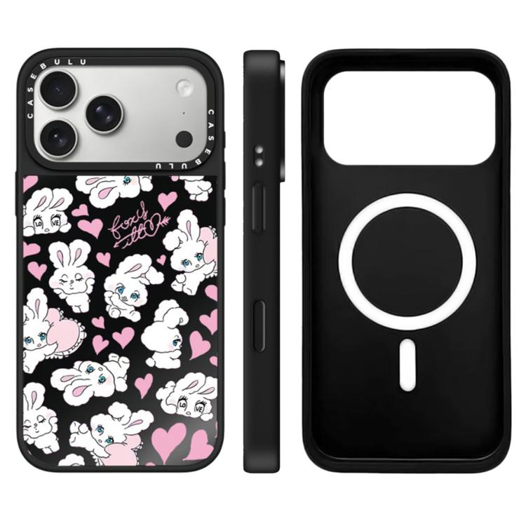 Custodia magnetica con specchio e pulsante iPhone 17 Pro Max