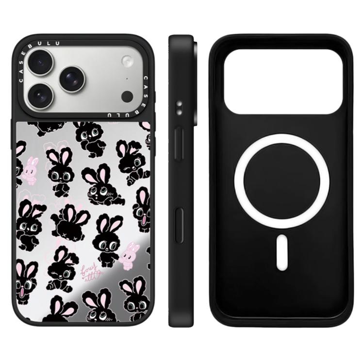 Custodia magnetica con specchio e pulsante iPhone 17 Pro Max