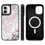 Custodia magnetica con specchio e pulsante iPhone 17 Pro Max