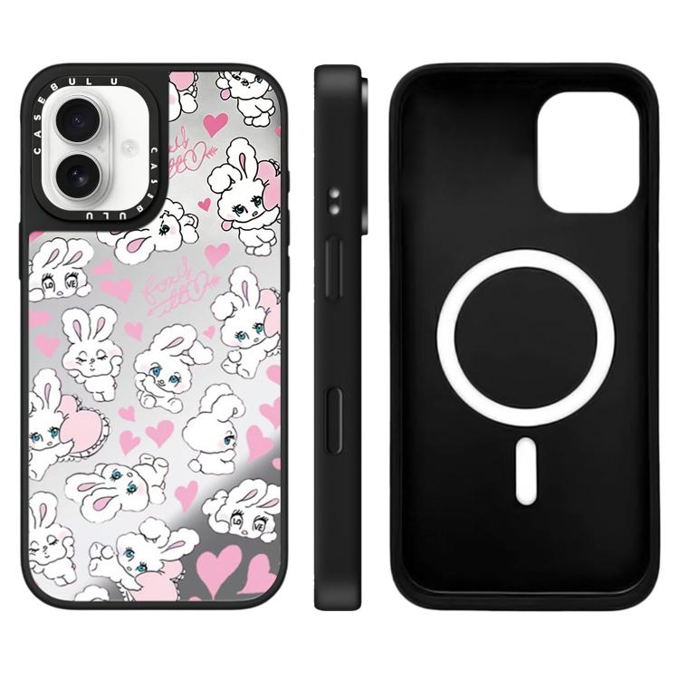 Custodia magnetica con specchio e pulsante iPhone 17 Pro Max