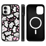 Custodia magnetica con specchio e pulsante iPhone 17 Pro Max