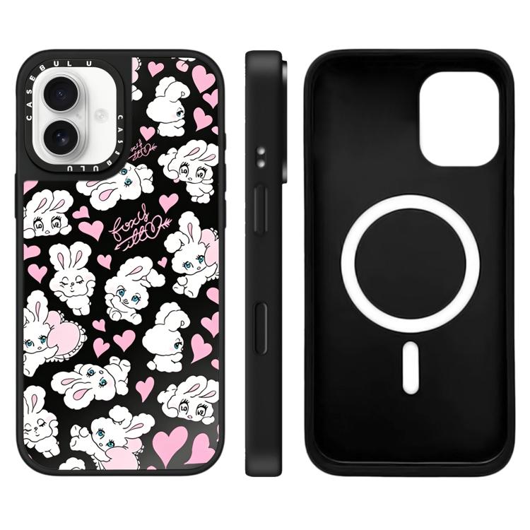 Custodia magnetica con specchio e pulsante iPhone 17 Pro Max